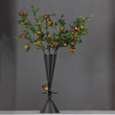 GobekUsa Geometric Bronze Vase for Home Decor