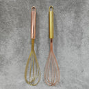 GobekUsa Gold Steel Egg Beater Whisk Mixer Baking Set Home Kitchen Accessories