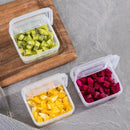 GobekUsa Japanese Flip-Top Refrigerator Storage Box for Butter, Cheese Slices, and Spices