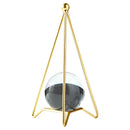 GobekUsa Crystal Ball Crafts: Nordic Light Luxury Modern Metal Décor for Home and TV Cabinet