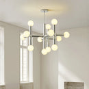 GobekUsa Bauhaus Glass Hanging Ceiling Lamps LED Chandelier Room Decor for Living Bedroom