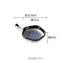 GobekUsa Ceramic Japanese Porcelain Chopsticks Holder & Sauce Dish