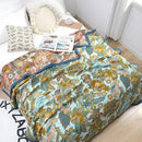 GobekUsa Japanese Cotton Gauze Summer Blanket - Luxury Soft Quilt and Sofa Towel for Adults