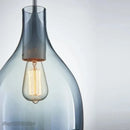 GobekUsa Glass Pendant Lights: Modern Wine Bottle Lamps for Living Room, Bedroom, Kitchen