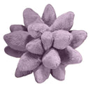 GobekUsa 3D Succulent Cactus Flower Throw Pillow - Handcrafted Lavender Decor