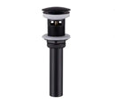 GobekUsa Black Brass Bathroom Basin Faucet With Waterfall Design