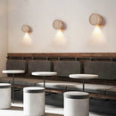 GobekUsa LED Stone Wall Lamp Sconce, Modern Nordic Design for Living Room, Coffee, Corridor