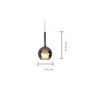 GobekUsa Designer Glass Chandelier Pendant Light for Dining Room Kitchen Loft Home Decor