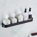 GobekUsa Alumium Bathroom Shelf with Towel Bar and Corner Storage Shelf