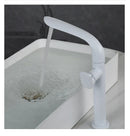 GobekUsa Brushed Gold Basin Faucet - Brass Single Handle Bathroom Mixer Tap