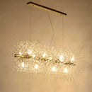 GobekUsa Dandelion Chandelier LED Pendant Lamp for Dining Room Bedroom Shops