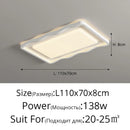 GobekUsa Cream Style LED Ceiling Lamps for Modern Simple Living Room Lighting