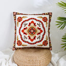 GobekUsa Boho Farmhouse Floral Square Pillow Cover Set of 2