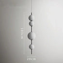GobekUsa Glass Ball LED Pendant Light for Modern Restaurant, Cafe, Bedroom & Kitchen