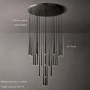 GobekUsa Crystal Water Drop Ceiling Chandelier for Classic Living Room Decor