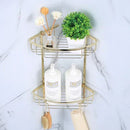 GobekUsa Gold Bathroom Hardware Set: Towel Rack, Shelf, Paper Holder, Towel Holder, Toilet Brush Holder