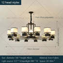 GobekUsa Chinese Zen Marble Chandelier for Living Room, Restaurant, and Bedroom