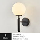 GobekUsa Iron LED Sconce Lamp for Modern Bedroom and Living Room Lighting