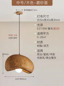 GobekUsa Japanese Resin Pendant Lights for Dining Room Home Decor - Creative Luminaire Suspendu
