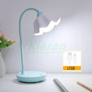 GobekUsa Lotus Floor Lamp: Modern LED Desk Lamp for Bedroom Study Living Room