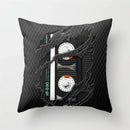 GobekUsa Black Camera Print Retro Cushion Cover for Home Sofa Chair