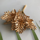 GobekUsa Green Plant & Berry Stamen Bundle for DIY Christmas & Wedding Decor