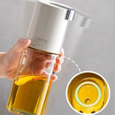 GobekUsa Automatic Glass Oil Pot Seasoning Bottle - Kitchen Cooking Vinegar Dispenser