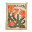 GobekUsa Cactus Tapestry Wall Hanging Floral Hippie Bohemian Psychedelic Home Decor Print