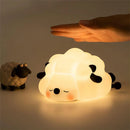 GobekUsa Animal Silicone Night Light USB Rechargeable Timer Baby Kids Bedside Lamp