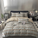 GobekUsa 100% Cotton Geometric Printed Bed Set - Single Queen Size Bedding