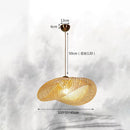 GobekUsa Bamboo Chandelier: Handmade LED Pendant Light for Living & Dining Room.withOpacity