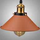 GobekUsa Industrial Farmhouse Brown Pendant Light for Kitchen Island, Barn, Dining Room