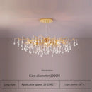 GobekUsa Elegant Gold Crystal Chandelier for Modern Luxury Living Spaces