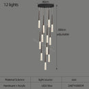 GobekUsa Acrylic Cone Pendant Light for Villa Stair, Kitchen, and Restaurant.