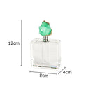 GobekUsa Gold-plated Agate Stone Perfume Bottle for Aromatherapy Essential Oils