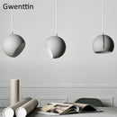 GobekUsa Gold Ball Pendant Light: Nordic Modern LED Hanging Lamp for Home Decor