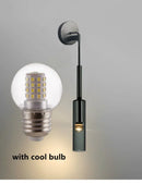 GobekUsa LED Glass Wall Lamps for Living Room Bedroom Lighting, Modern Indoor Hotel Fixture