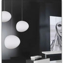 GobekUsa Gregg Glass Pendant Lights for Living Room, Bedside, Modern Round Ceiling Lamps