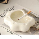GobekUsa Cat Paw Porcelain Ashtray | Ceramic Smoking Accessories | Unique Gift for Him