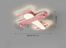 GobekUsa Kids Room Airplane Ceiling Fan Light Fixture