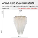 GobekUsa Crystal Tassel Pendant Light: Italian Postmodern Luxury for Bedroom & Restaurant