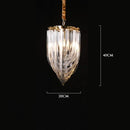GobekUsa LED Postmodern Gold Silver Chandelier Lighting for Foyer