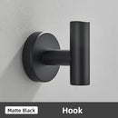 GobekUsa Brushed Gold Bathroom Accessories Set: Towel Rail, Paper Holder, Hook, Stainless Steel