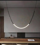 GobekUsa Bamboo Pendant Lights: Nordic Loft Stair LED Luminarias for Minimalism Decor