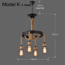 GobekUsa Industrial Rustic Pendant Lights Indoor Lamp for Living Dining Room Home Décor