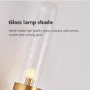 GobekUsa Glass Wall Lamp Iron LED Light for Home Decor & Illumination