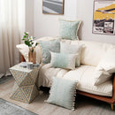 GobekUsa Cotton Crochet Tassel Cushion Cover for Sofa Lumbar Backrest Home Decor