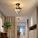 GobekUsa LED Ceiling Chandelier Modern Bedroom Lamp Indoor Decor Surface Mounted Lighting