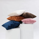 GobekUsa Dark Grain Velvet Pillow Cover - 45x45cm