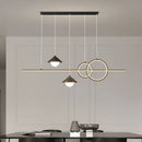 GobekUsa LED Pendant Light: Modern Minimalist Chandelier for Dining Room, Living Room, Kitchen, Bedroom